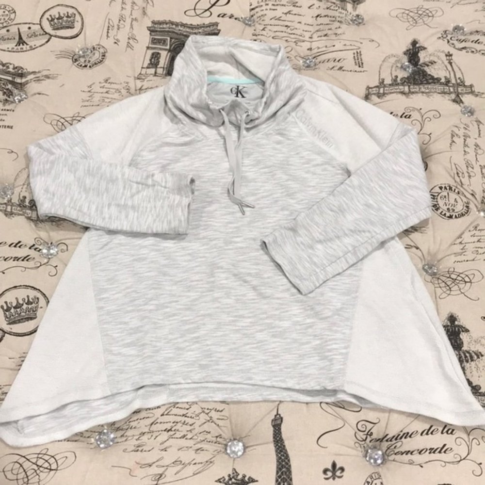 Calvin Klein Cowl Neck Long Sleeve Sweatshirt